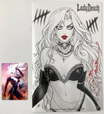 Lady Death: Enchantments #1 - Dawn's Coffinversary Pearl Edition DM