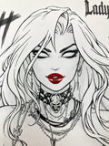 Lady Death: Enchantments #1 - Dawn's Coffinversary Pearl Edition DM