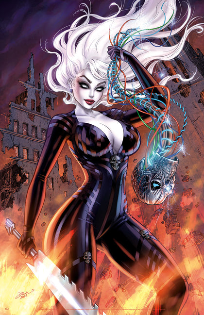 Lady Death Cyber Warrior (SIGNED)